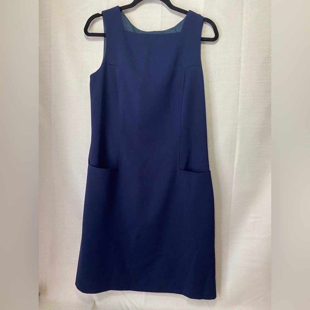 Carole Little Navy Sleeveless Dress Womens size 10